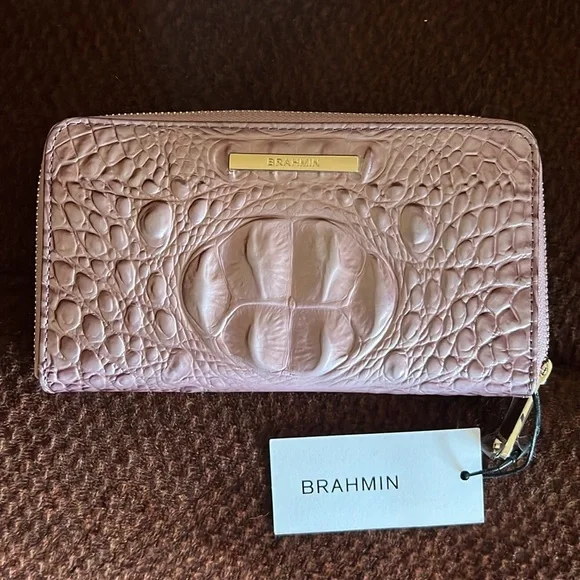 Brahmin Suri Mellow Rose Melbourne wallet - Picture 2 of 8